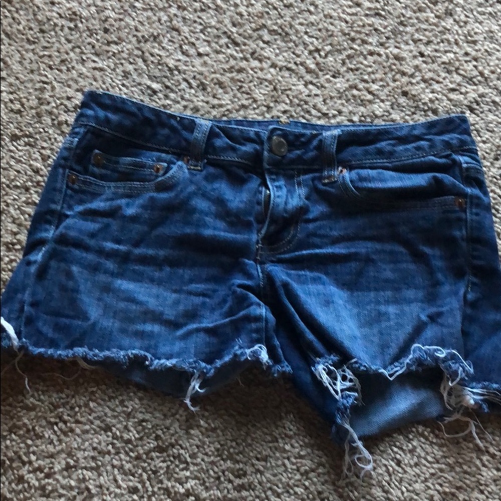 American eagle jean shorts